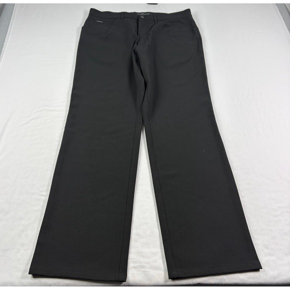 Alberto Other - Alberto Pants Mens Size 50 (34x32) Black Ceramica Chino Stretch Golf Casual